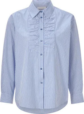 Produktbild von Baumwolle Striped Blouse with Details