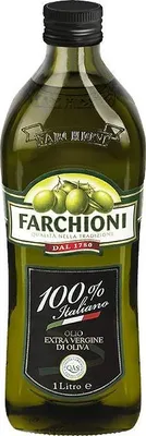 Produktbild von Farchioni Olio Extra Vergine di Oliva 100% Italiano Natives Olivenöl extra mit Italienische Oliven 1Lt kalte Extraktion Speiseöl