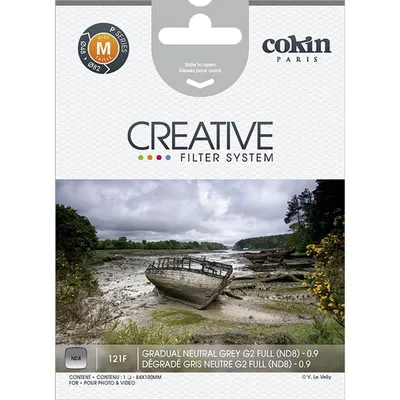 Produktbild von Cokin Filter P121F Verlauf grau 2 ND 8