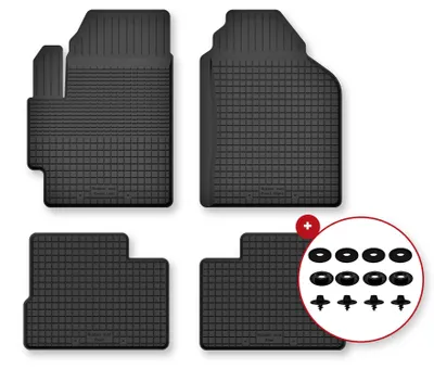 Immagine prodotto di Tappetini gomma vasca per Mazda 2 Hybrid 2022- Set 4 pezzi con clip