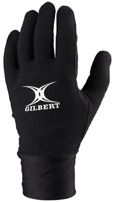 Produktbild von Gilbert Trainingshandschuhe schwarz - Thermo Fleece Grip 3XS