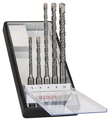 Produktbild von Omgoods – 5-teiliges Hammerbohrerset SDS Plus-5 für Beton