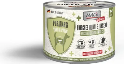 Produktbild von Macs Dog VetCare Hundenassfutter Adult Purinarm 200 g Huhn