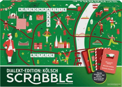 Produktbild von Mattel - Scrabble - Dialekt-Edition: Kölsch
