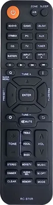 Produktbild von Ersatz Fernbedienung für Onkyo TX-RZ810 | TX-SR393 | TX-SR494