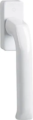 Produktbild von HOPPE London Fenstergriff 013/U34 (Oberfläche: F9016 verkehrsweiß beschichtet, Stiftlänge: 35 mm) Oberfläche: F9016 verkehrsweiß beschichtet Stiftlänge: 35 mm