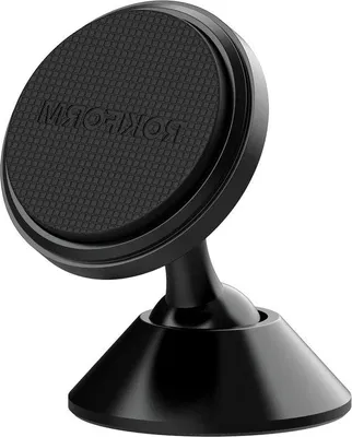 Obrázok produktu pre Magnetický držiak do auta, otočný o 360 stupňov, hliníkový, čierny