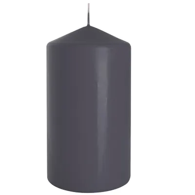Zdjęcie produktu dla Bispol Świeca walec Szara SW80/150-070