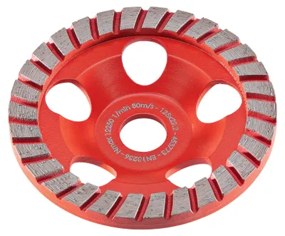 Produktbild von Flex Diamant-Schleifteller Turbo-Jet II D125 22,2 (1Stk.)
