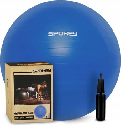 Obrázok produktu pre Gymnastická lopta Spokey Fitball 65 cm modrá  Spokey