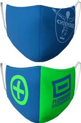 Produktbild von Chiemsee Mund-Nasen-Maske Behelfsmaske Alltagsmaske für Herren blau grün 2 Stück