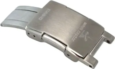 Produktbild von Casio Faltschließe 18mm | Ersatzschließe Edelstahl WVQ-M610DE-1AVER