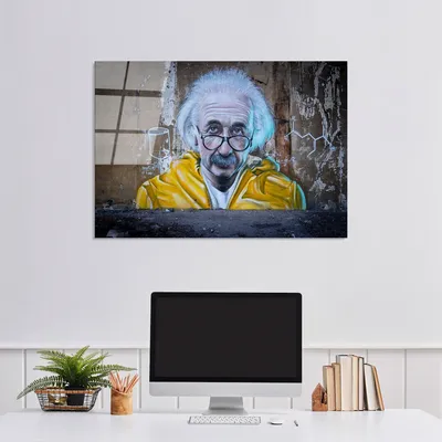 Produktbild von Wallity, UV-482 45 x 65, Dekorative Malerei aus gehärtetem Glas, 100 % gehärtetes Glas, Mehrfarbig, 45 x 65 cm