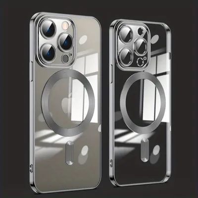 Produktbild von Apple iPhone 16 Pro MagSafe TPU mit Kameraglas Schwarz