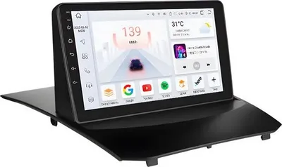 Produktbild von Autoradio mit Bluetooth und CarPlay für Ford Fiesta Mk7 (2009–2017) – kompatibel mit Apple und Android – Stereoanlage mit Navigationssystem – 8 GB RAM, 128 GB Speicherplatz