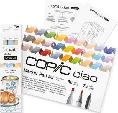 Produktbild von COPIC Marker ciao "LAYER & MIX Starter Set" Cozy