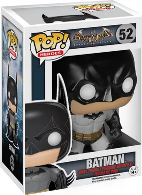 Produktbild von Batman Arkham Asylum - Batman 52 - Funko Pop! Vinyl Figur