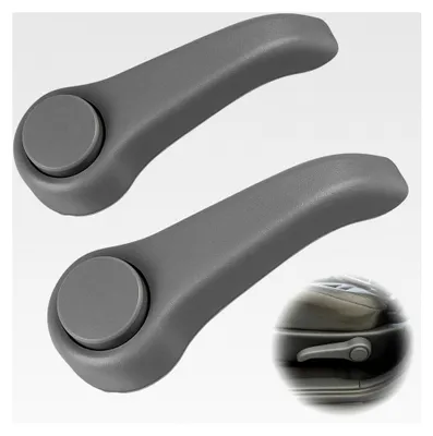 Produktbild von Verstellgriffe für Vordersitz, 2 Stück, Ersatz für Clio 2 und T-wingo 1, Grau