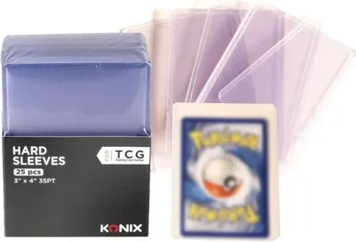 Obrázok produktu pre Konix KX-TCG-TPL-35, puzdro na karty, Priehľadná, 25 kusov