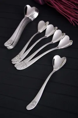Zdjęcie produktu dla Hermia Concept, OZD-0001, łyżeczka do herbaty, srebrna, stal nierdzewna, 11 cm