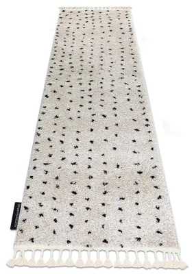 Imagen del producto de Alfombra, Corredor BERBER SYLA B752 puntos crema para la cocina, entrada, pasillo beige 70x200 cm