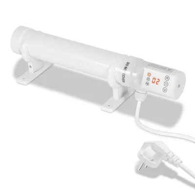 Image de Jayseuw Chauffage de serre 60W Chauffage électrique à barres blanc pour serres Installation flexible