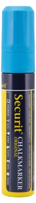 Produktbild von Securit® Original Kreidemarker mit Blockspitze in Blau - Kreidestifte