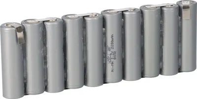 Produktbild von 12V 2200mAh 10er Reihe Akkupack Mignon AA F1x10
