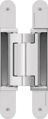 Produktbild von Türband Türbeschlag TECTUS TE 640 3D A8 verdeckt silberfärbig beschichtet, 2 Stk