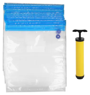 Produktbild von 10-teiliges 3D-Drucker-Filament-Vakuumbeutel-Set, Handpumpen-Dichtungsclip, Oxidation verhindert Aufbewahrungsset