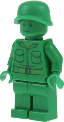 Produktbild von 1x Lego Minifigur Toy Story Soldat Army Man grün Helm 30071 7595 toy001