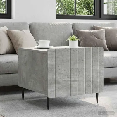 Produktbild von vidaXL Couchtisch Betongrau 49 x 50 x 42 cm Holzwerkstoff