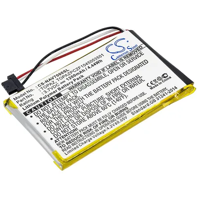 Obrázek produktu pro Baterie pro Navigon 70 (ekv.TOPAZPCZF1045003501) 1200mAh