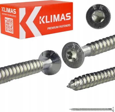 Immagine prodotto di Viti da costruzione Klimas WKFS testa svasata bianca 10x400 mm 25 pz.