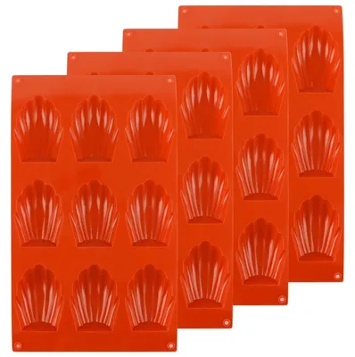 Produktbild von Solidchoice – Set aus 4 Silikon-Backformen, antihaftbeschichtet