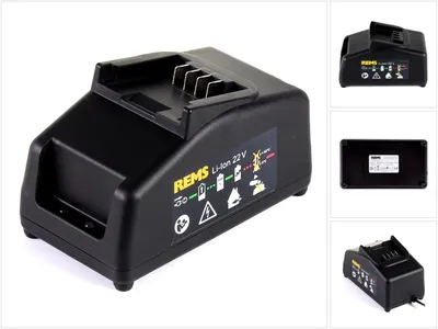 Immagine prodotto di REMS Caricatore Li-Ion 230 V No. 571585 Caricatore rapido Batteria Pressa 22V ACC Mini