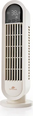 Produktbild von Kompakter und leiser Tischventilator Spacetronik AirPuff 4 mit Akku, 90° Oszillation, 12h Timer, 3600 mAh Akku, 3 Geschwindigkeitsstufen Ventilator