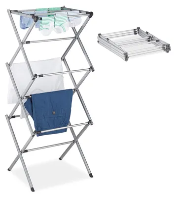 Immagine prodotto di Asciugatore a stendino - Estensibile - 11 stendini - 43-74 cm - Grigio