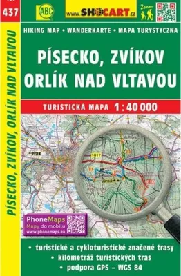 Produktbild von Wanderkarte Tschechien Pisecko, Zvikov 1 : 40 000