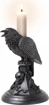 Produktbild von Alchemy England Kerzenständer Black Raven Kerzenhalter Standard Standard