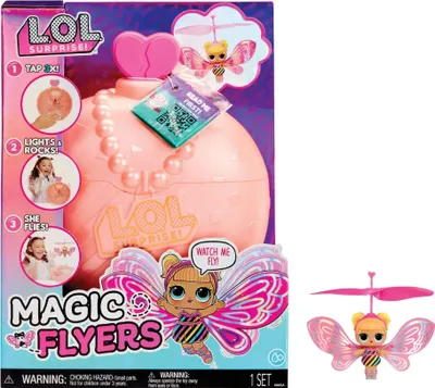 Produktbild von MGA Entertainment L.O.L. Surprise Magic Flyers - Flutter Star (Pink Wings)