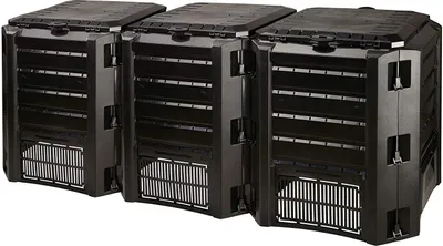 Produktbild von Komposter COMPOGREEN 1200 l - Schwarz