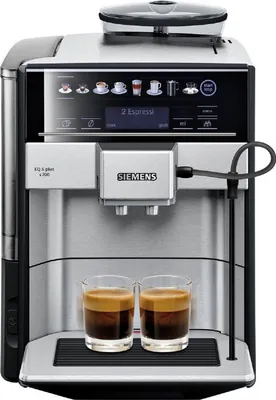 Produktbild von SIEMENS Kaffeevollautomat Kaffeevollautomat EQ.6 plus Milch-Aufschäumdüse Doppeltassenfunktion, Kaffeeautomat Cafemaschine Kaffeemaschine