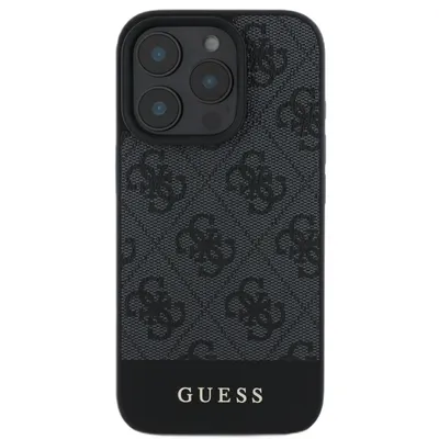Obrázok produktu pre Guess Guhcp16Xg4Glgr Pevn puzdro na Iphone 16 Pro Max 6.9 v edej farbe 4G so spodnm pruhom