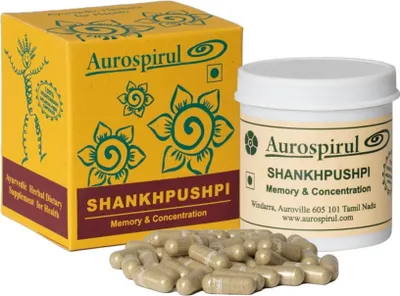 Zdjęcie produktu dla Aurospirul Shankapushpi (100 kaps.) BI8000