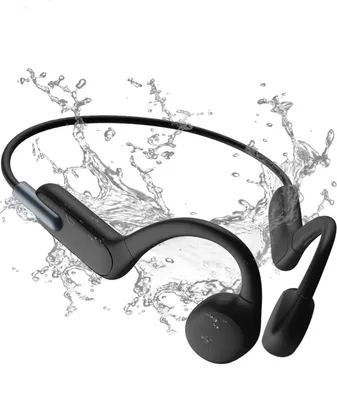 Produktbild von Kopfhörer zum Schwimmen, Knochenkanal Bluetooth 5.3, Sport-32G-Speicher, IPX8 wasserdicht, Unterwasser-MP3-Player, geeignet für Open-Ear-Laufen