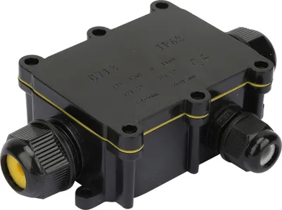 Immagine prodotto di Scatola di connessione impermeabile IP68, alloggiamento elettrico, morsetto di collegamento cavi (triplo)