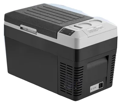 Obrázek produktu pro Přenosná chladnička do auta, technologie rychlého chlazení, nastavitelný teplotní rozsah, 25 l