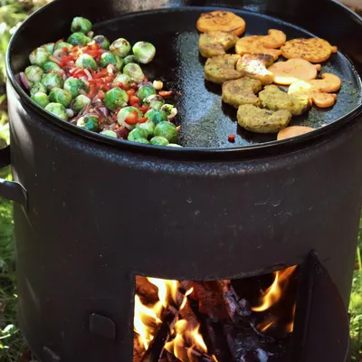 Zdjęcie produktu dla Zestaw do grilla BBQ, średnica 36 cm