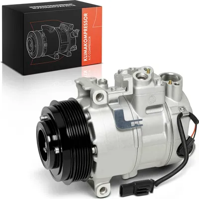 Image de Frankberg 1x compresseur de climatisation pour Mercedes-Benz Classe C W204 C204 S204 Classe E W212 S212 A207 C207